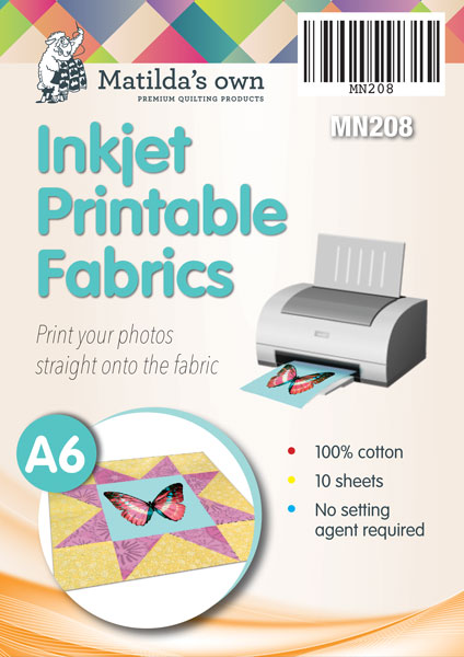 Punch with Judy > Inkjet Printable Fabrics by Matilda's Own